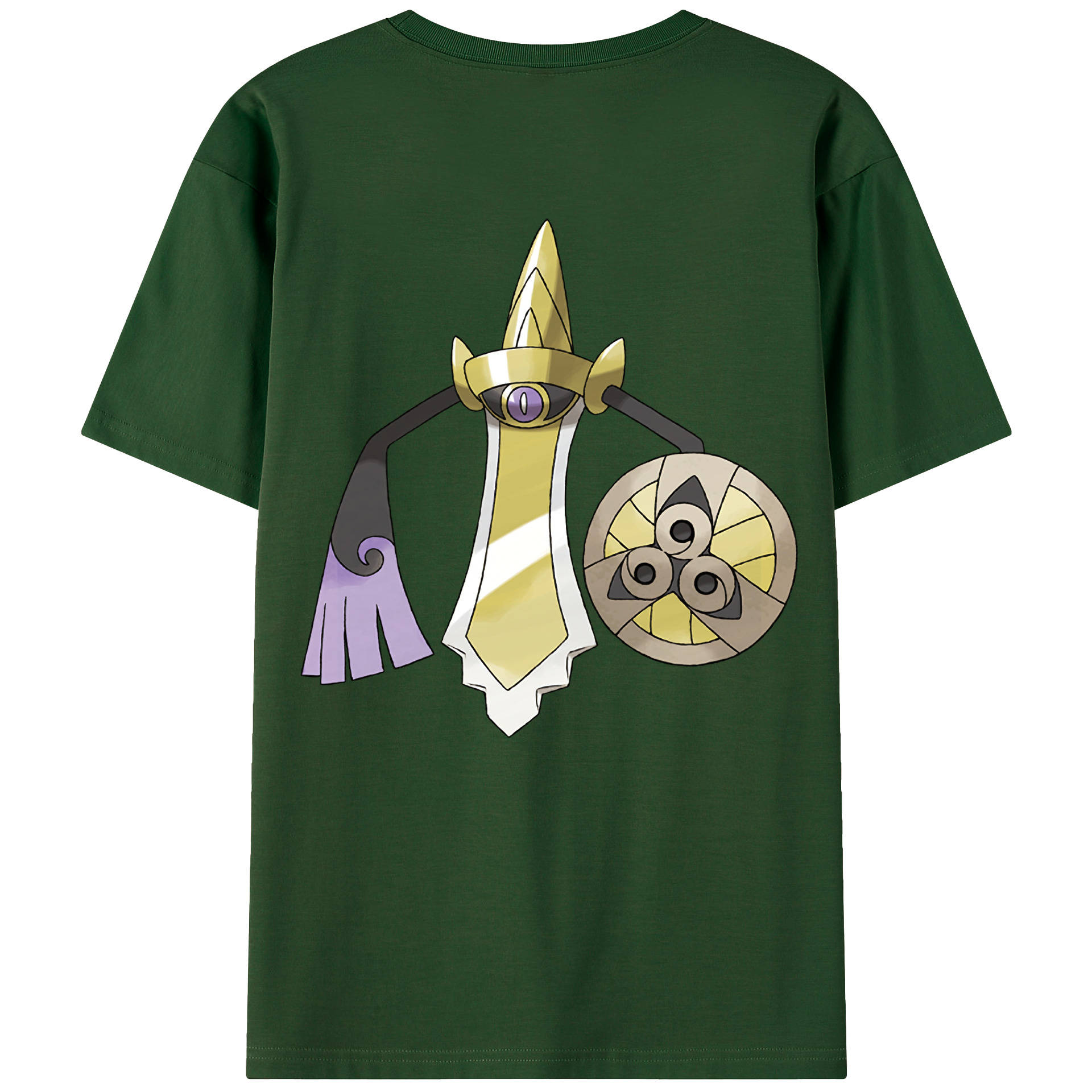 （画像用） ポケットモンスター Pokémon 綿100％半袖Tシャツ（背面プリント）